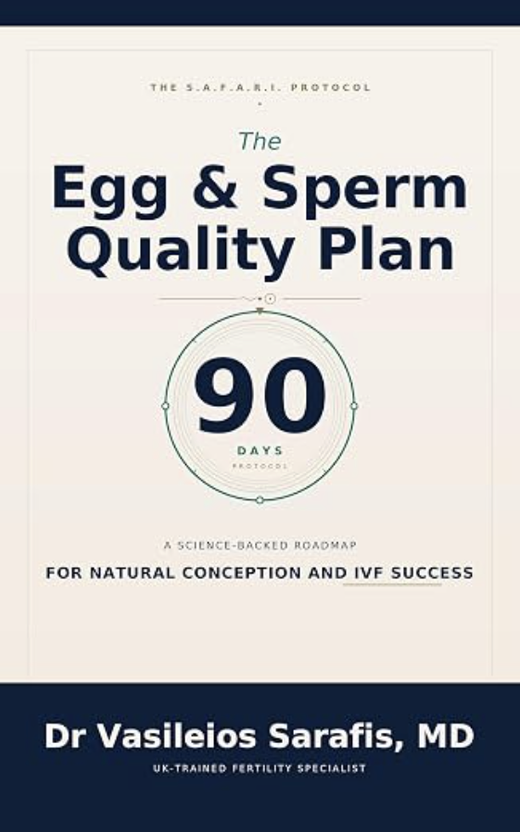 The Egg & Sperm Quality Plan book cover